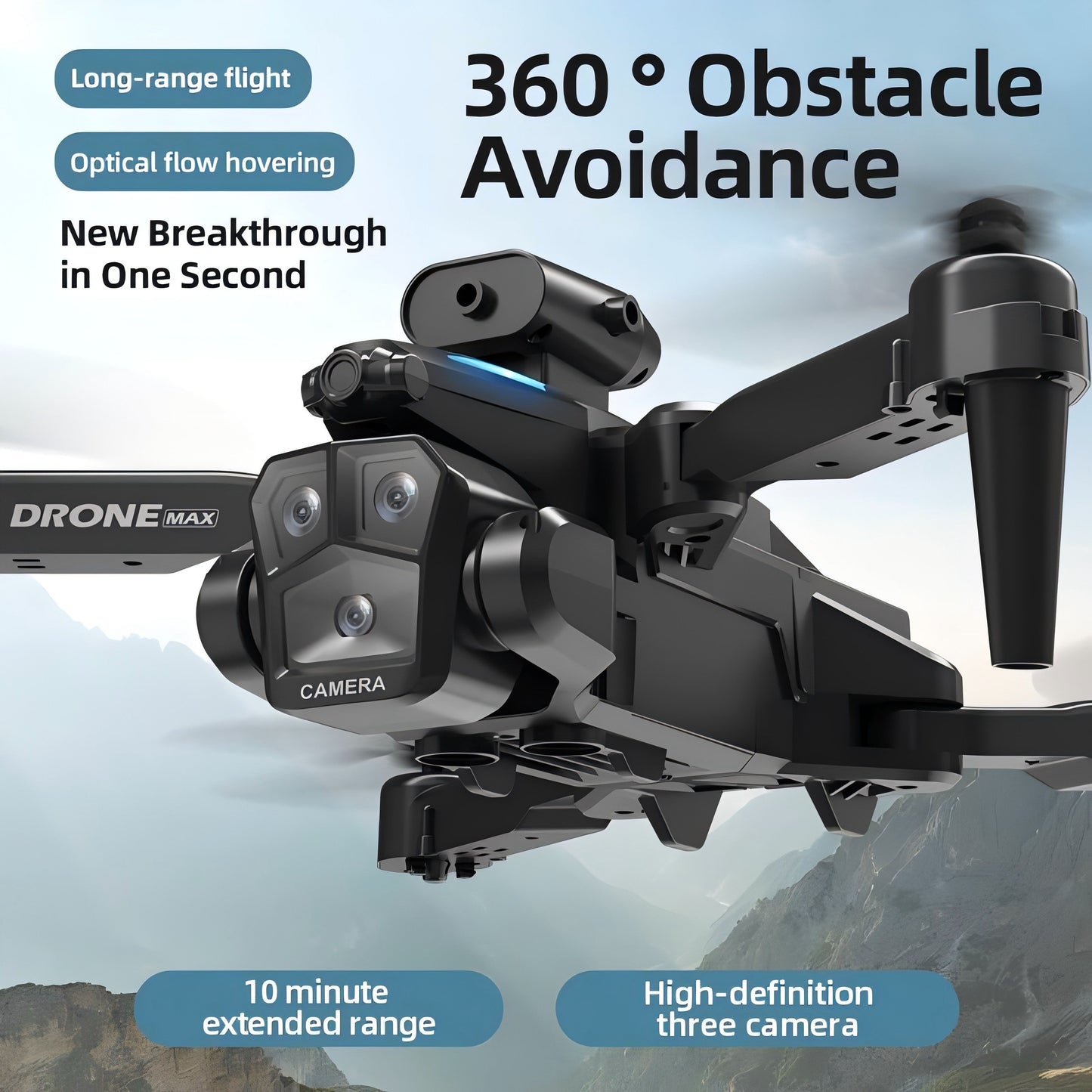 Portable Foldable Mini Drone-0