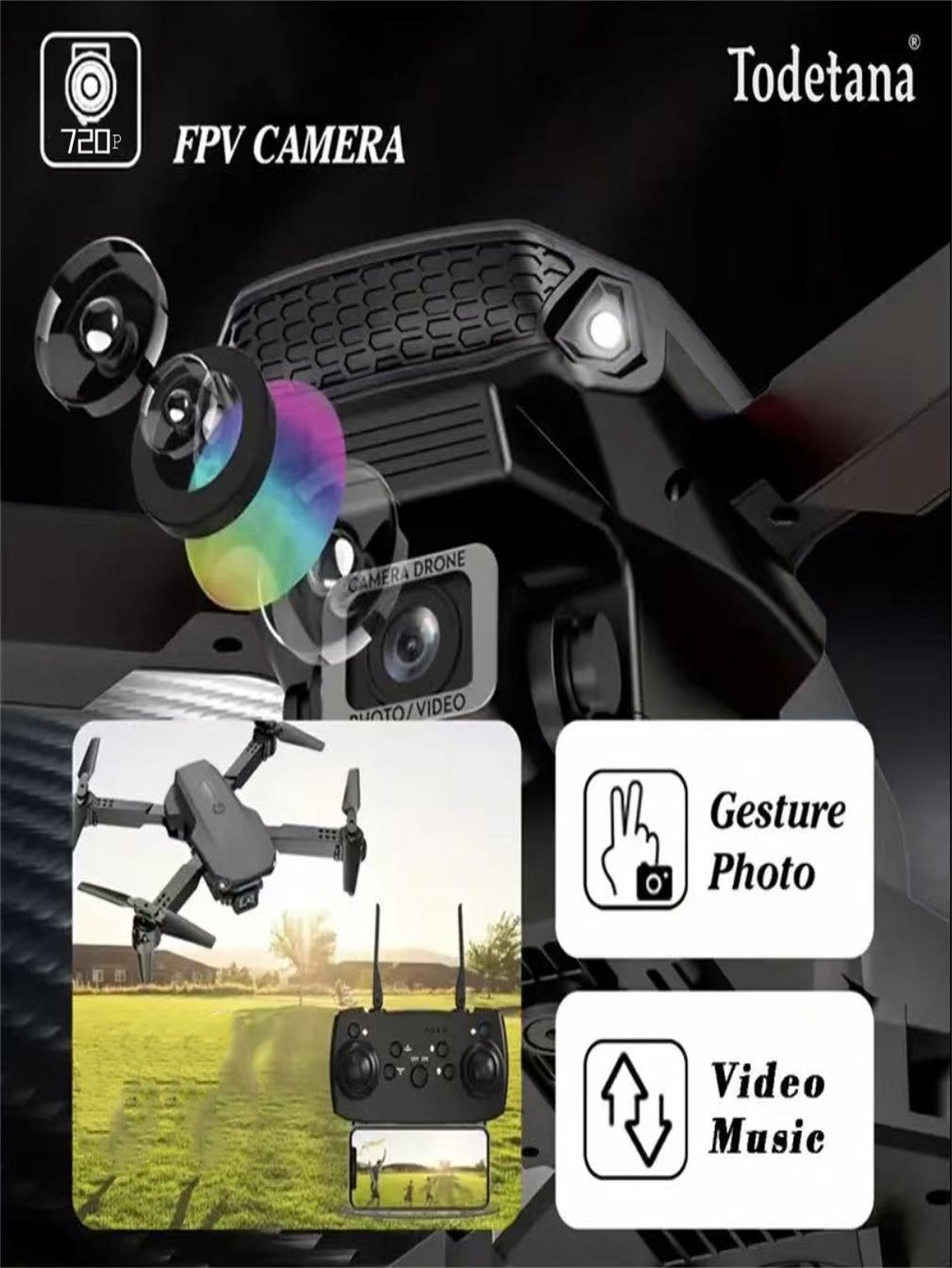 SkyCapture™ – Foldable Smart Camera Drone